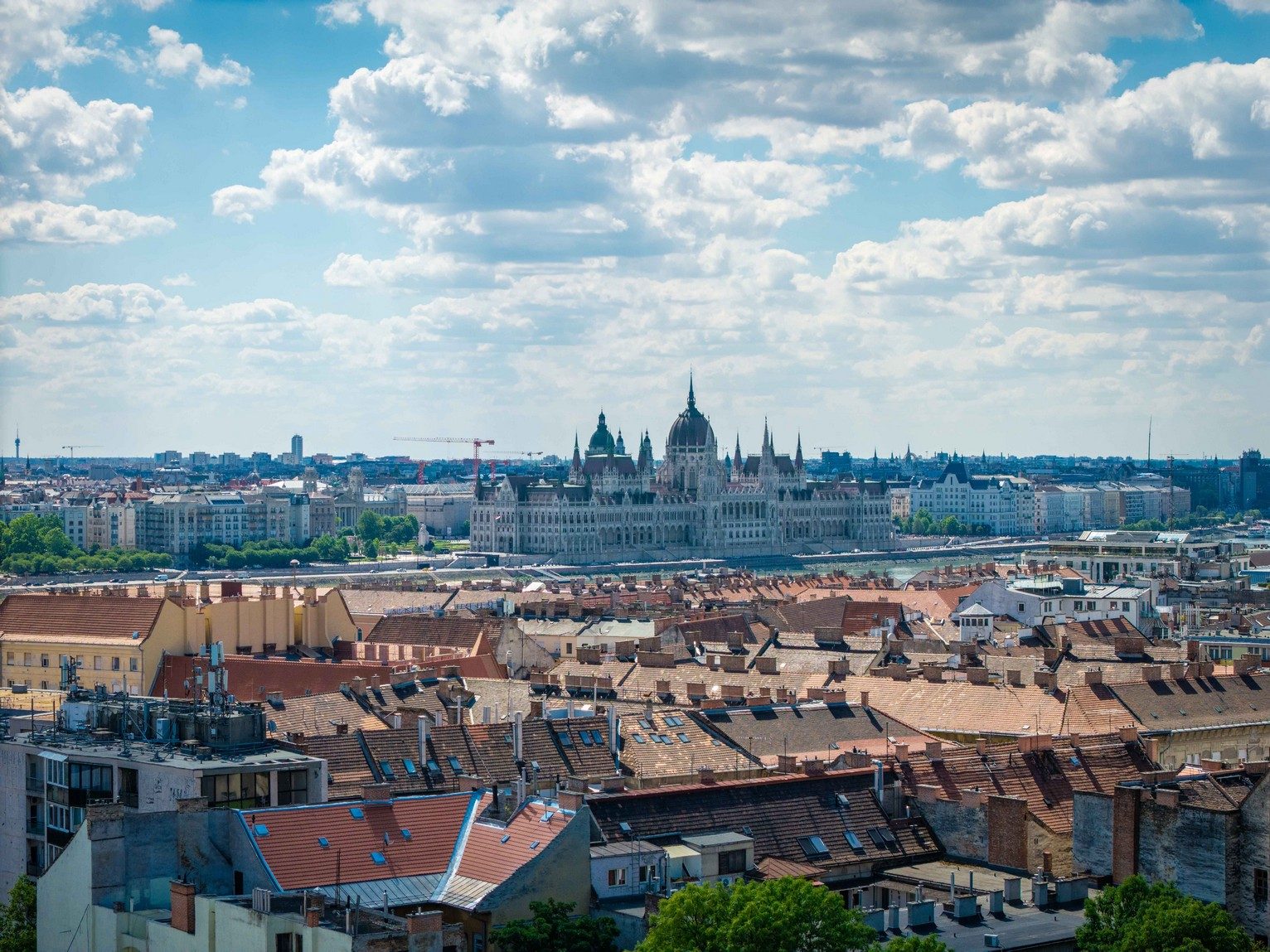 Budapesti panoráma saját fotón